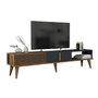 Hanah Home Milan Alt Soporte de TV Nogal y Antracita